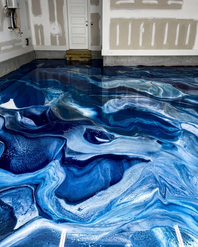 Metallic & Decorative Epoxy in Willamette Valley